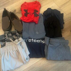 BIG Boys Clothing Bundle – Under Armour, Tommy Bahama-